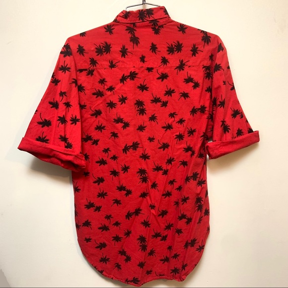 Vintage Palm Tree collared shirt - Picture 2 of 2
